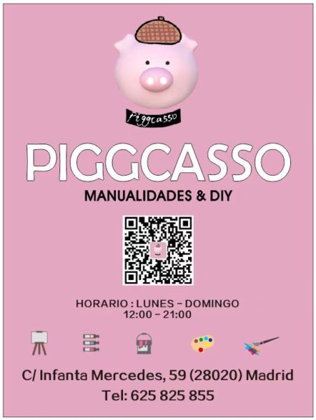 马德里的创意手工店Piggcasso